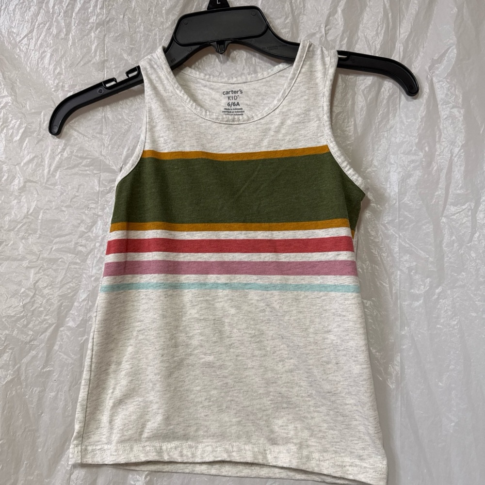 Carter's Light Gray Kid's T-Shirt 6/6A